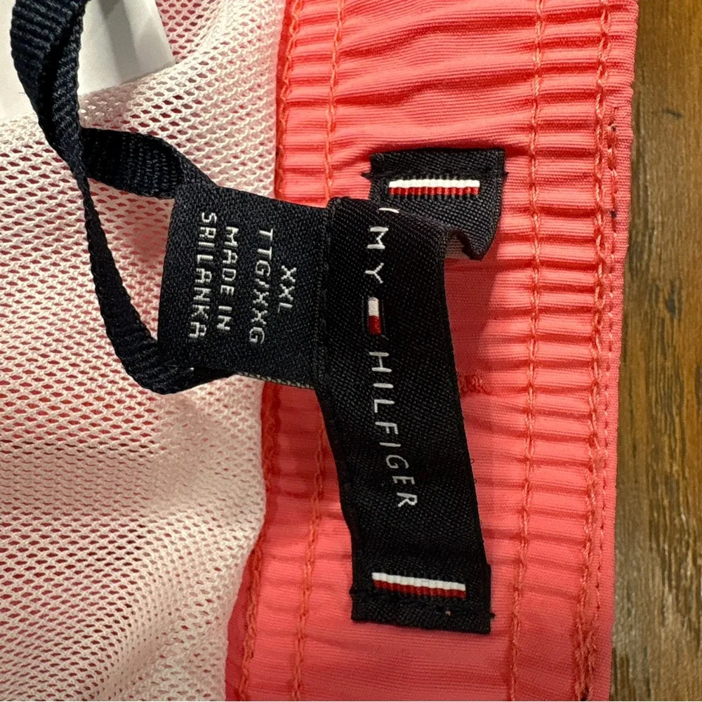 Tommy Hilfiger Pink Mesh swim Shorts xxl nwt